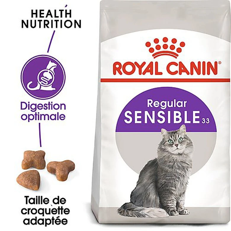 Royal Canin - Croquettes Sensible 33 Pour Chat Adulte 6 Royal Canin - Croquettes Sensible 33 Pour Chat Adulte – Image 4