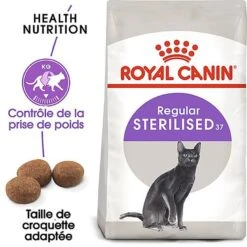 Royal Canin - Croquettes Sterilised 37 Pour Chat 18 Royal Canin - Croquettes Sterilised 37 Pour Chat -Chats Chiens Articles Magasin 67229