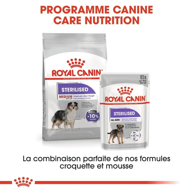 Royal Canin - Croquettes Medium Sterilised Pour Chien Stérilisé - 3Kg 8 Royal Canin - Croquettes Medium Sterilised Pour Chien Stérilisé - 3Kg – Image 6