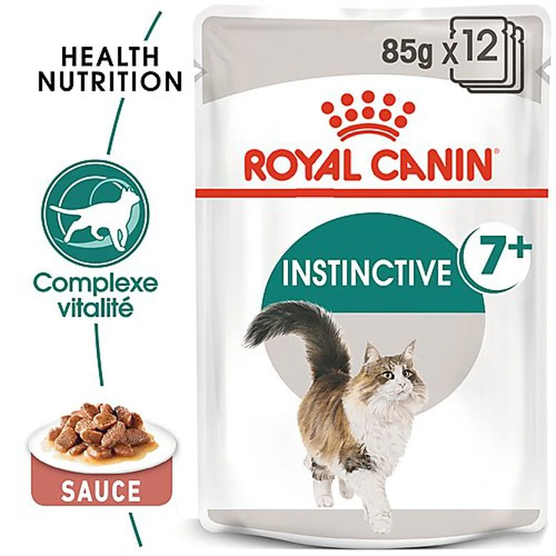 Royal Canin - Sachets Instinctive 7+ En Sauce Pour Chat - 12x85g 4 Royal Canin - Sachets Instinctive 7+ En Sauce Pour Chat - 12x85g – Image 2