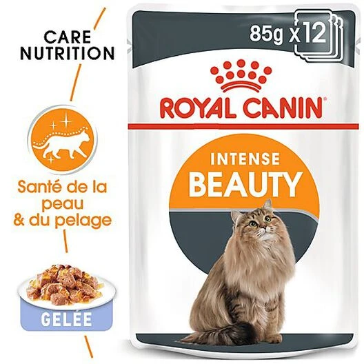Royal Canin - Sachets Intense Beauty En Gelée Pour Chat - 12x85g 4 Royal Canin - Sachets Intense Beauty En Gelée Pour Chat - 12x85g – Image 2