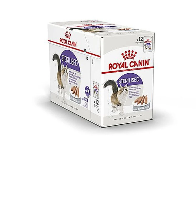 Royal Canin - Sachets Sterilised En Mousse Pour Chat - 12x85g 3 Royal Canin - Sachets Sterilised En Mousse Pour Chat - 12x85g