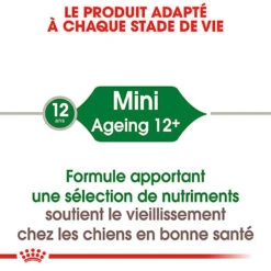 Royal Canin - Sachets Mini Ageing 12+ En Sauce Pour Chien - 12X85g -Chats Chiens Articles Magasin 68353