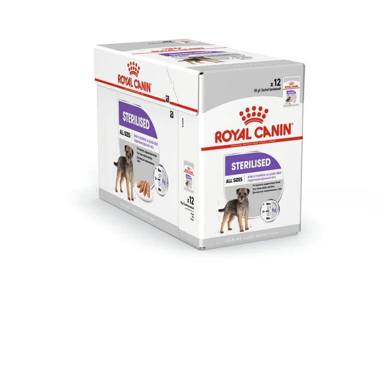 Royal Canin - Sachets Sterilised En Mousse Pour Chien - 12X85g 3 Royal Canin - Sachets Sterilised En Mousse Pour Chien - 12X85g