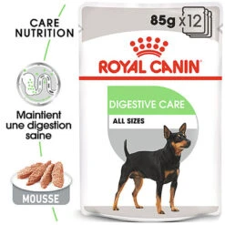 Royal Canin - Sachets Digestive Care En Mousse Pour Chien - 12X85g -Chats Chiens Articles Magasin 68389