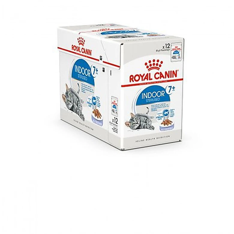 Royal Canin - Sachets Indoor 7+ En Gelée Pour Chat - 12x85g 3 Royal Canin - Sachets Indoor 7+ En Gelée Pour Chat - 12x85g