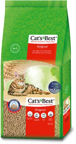 Cat's Best - Litière Végétale Original Pour Chat - 40L