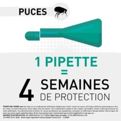 Frontline - Pipettes Antiparasitaires Traitement Prévention Pour Chat - 4x0,5ml 9 Frontline - Pipettes Antiparasitaires Traitement Prévention Pour Chat - 4x0,5ml -Chats Chiens Articles Magasin 69043