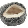 Bobby - DĂ´me Cachette Bulle Poilu Gris Pour Chat - S 2 Bobby - DĂ´me Cachette Bulle Poilu Gris Pour Chat - S -Chats Chiens Articles Magasin 72792