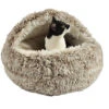 Bobby - Dôme Cachette Bulle Poilu Taupe Pour Chat - S 1 Bobby - Dôme Cachette Bulle Poilu Taupe Pour Chat - S -Chats Chiens Articles Magasin 72794