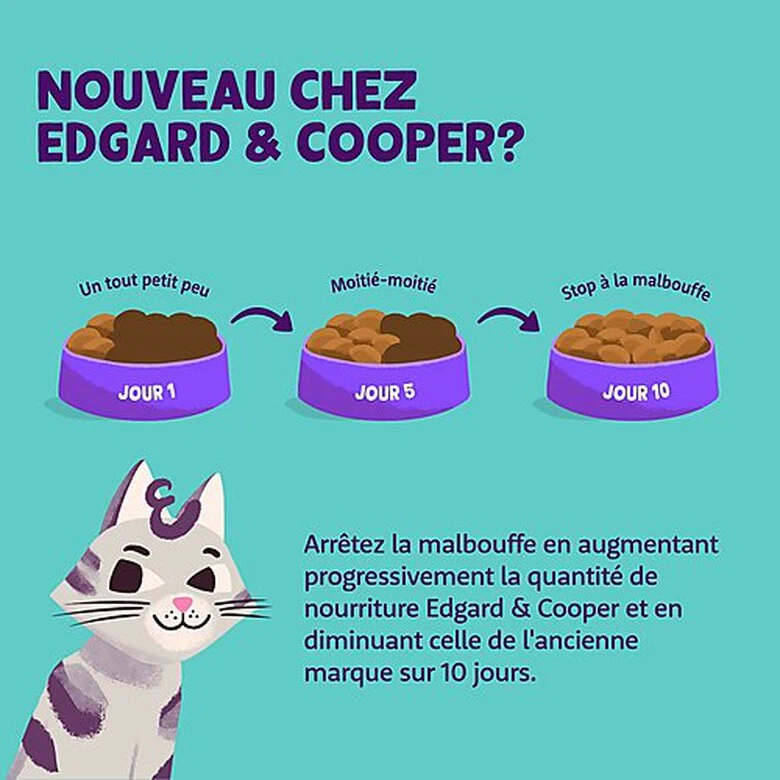 Edgard & Cooper - Croquettes à La Dinde Et Au Poulet Pour Chat Senior - 2Kg 8 Edgard & Cooper - Croquettes à La Dinde Et Au Poulet Pour Chat Senior - 2Kg – Image 6