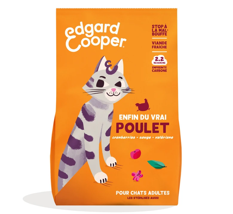 Edgard & Cooper - Croquettes Au Poulet Pour Chat Adulte - 4Kg 3 Edgard & Cooper - Croquettes Au Poulet Pour Chat Adulte - 4Kg