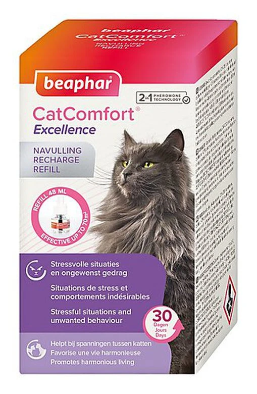 Beaphar - Recharge Aux Phéromones CatComfort Excellence Pour Chat - 48ml 3 Beaphar - Recharge Aux Phéromones CatComfort Excellence Pour Chat - 48ml