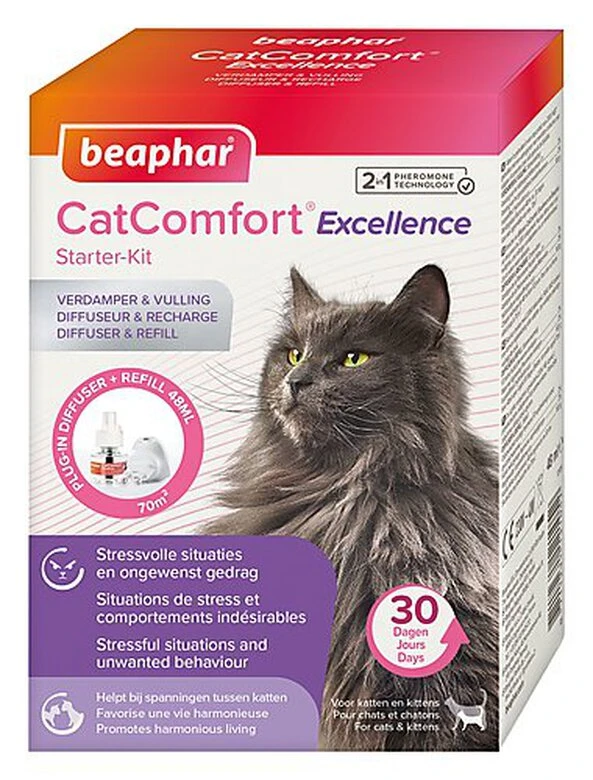 Beaphar - Diffuseur + Recharge Aux Phéromones CatComfort Pour Chat - 48ml 3 Beaphar - Diffuseur + Recharge Aux Phéromones CatComfort Pour Chat - 48ml