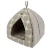 Wouapy - Igloo Prestige Spot Taupe Pour Chat - 38cm -Chats Chiens Articles Magasin 73414