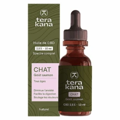 Tera Kana - Huile De CBD 2,5% Pour Chat - 10ml