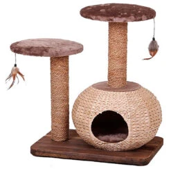 Croci - Arbre à Chat Natural Bonsai Pour Chat - 71cm