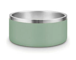 Croci - Bol En Acier Vintage Lait Et Menthe Pour Chiens - 950ml
