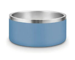 Croci - Bol En Acier Vintage Azuré Pour Chiens - 950ml