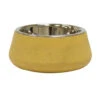 Croci - Bol En Bamboo Et Acier TIERRA Jaune Pour Chien - 800ml