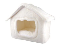 Cat's Fashion - Maison Daily Blanc Pour Chat - 45x39x44cm