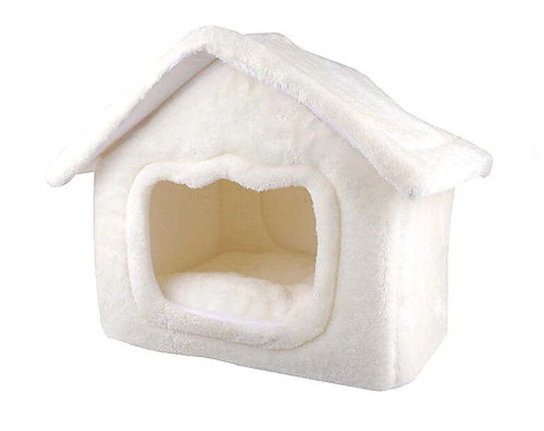 Cat's Fashion - Maison Daily Blanc Pour Chat - 45x39x44cm 3 Cat's Fashion - Maison Daily Blanc Pour Chat - 45x39x44cm