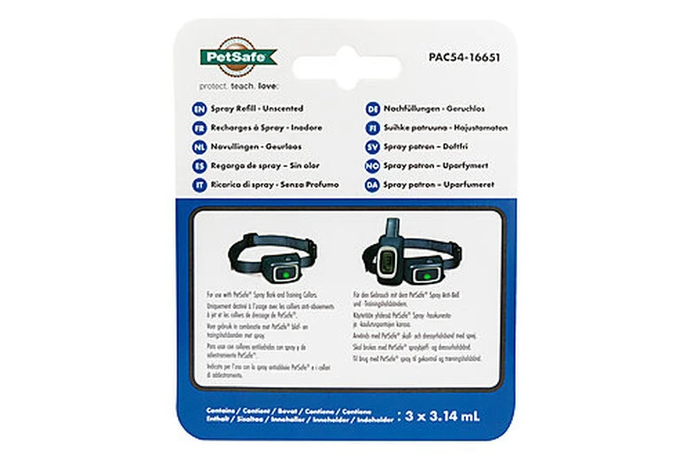 PetSafe - Recharge Spray Sans Odeur Pour Collier Anti-Aboiement 3 PetSafe - Recharge Spray Sans Odeur Pour Collier Anti-Aboiement