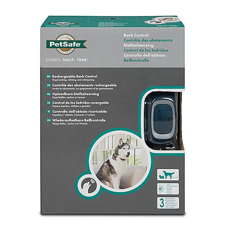 PetSafe - Collier Anti-Aboiement Rechargeable à Stimulations Pour Chiens 3 PetSafe - Collier Anti-Aboiement Rechargeable à Stimulations Pour Chiens