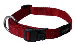 Rogz - Collier Utility Rouge Pour Chiens - 34/56x2cm