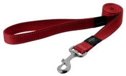 Rogz - Laisse Utility Rouge Pour Chiens - 120x2,5cm