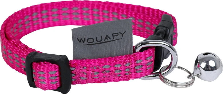 Wouapy - Kit Protect Harnais Laisse Et Collier Pour Chatons - Fuchsia 3 Wouapy - Kit Protect Harnais Laisse Et Collier Pour Chatons - Fuchsia