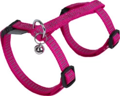 Wouapy - Kit Protect Harnais Laisse Et Collier Pour Chatons - Fuchsia 6 Wouapy - Kit Protect Harnais Laisse Et Collier Pour Chatons - Fuchsia -Chats Chiens Articles Magasin 75092