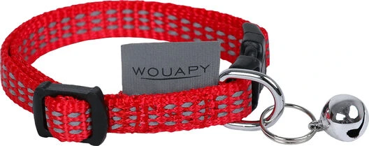 Wouapy - Kit Protect Harnais Laisse Et Collier Pour Chatons - Rouge 3 Wouapy - Kit Protect Harnais Laisse Et Collier Pour Chatons - Rouge