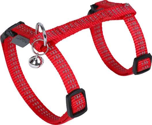 Wouapy - Kit Protect Harnais Laisse Et Collier Pour Chatons - Rouge 4 Wouapy - Kit Protect Harnais Laisse Et Collier Pour Chatons - Rouge – Image 2