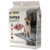 Croci - Tapis Hygiénique Super Nappy New Paper Pour Chiens - 84x57cm 1 Croci - Tapis Hygiénique Super Nappy New Paper Pour Chiens - 84x57cm -Chats Chiens Articles Magasin 75229