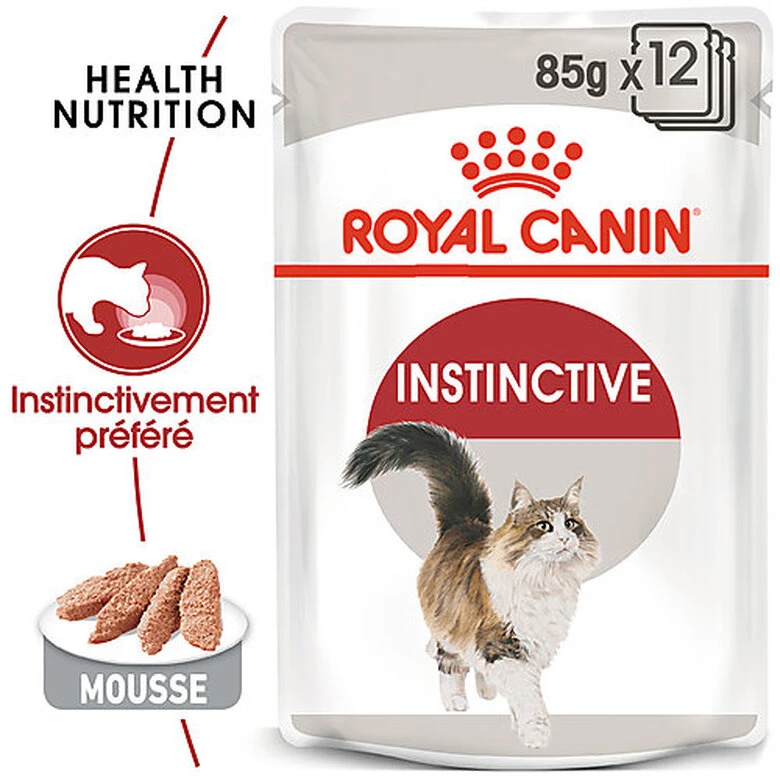 Royal Canin - Sachets Instinctive En Mousse Pour Chats - 12x85g 3 Royal Canin - Sachets Instinctive En Mousse Pour Chats - 12x85g