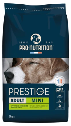 Pro-nutrition - Croquettes Prestige Mini Adult Pour Chiens - 3Kg