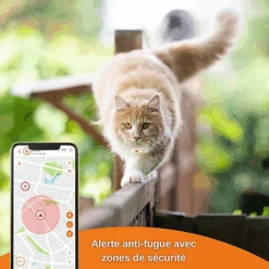 Weenect - Traceur GPS Blanc Edition 2023 Pour Chats - XS -Chats Chiens Articles Magasin 75807