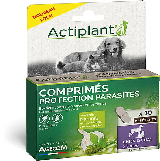 Essentiel - Comprimés Protection Parasites Pour Chien Et Chat - X30 3 Essentiel - Comprimés Protection Parasites Pour Chien Et Chat - X30