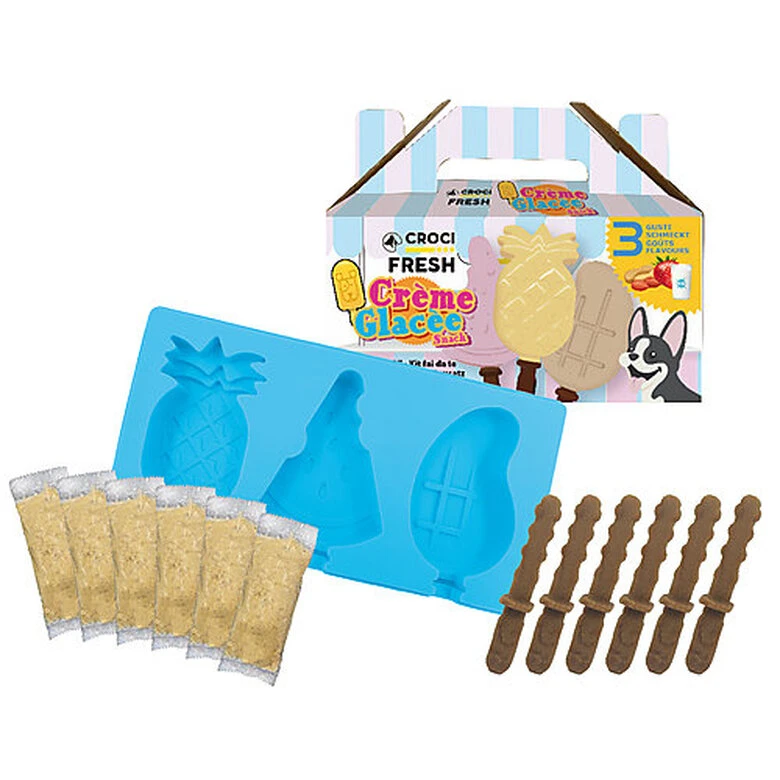 Croci - Kit De Création Crème Glacé Pour Chiens - 15cm 3 Croci - Kit De Création Crème Glacé Pour Chiens - 15cm