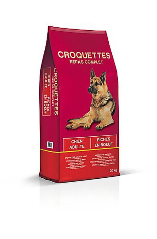 Croquettes Au Bœuf Pour Chiens - 20Kg 3 Croquettes Au Bœuf Pour Chiens - 20Kg