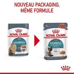 Royal Canin - Sachets Hairball Care En Sauce Pour Chat - 12x85g -Chats Chiens Articles Magasin 76828