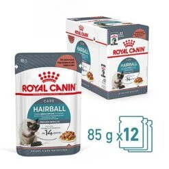 Royal Canin - Sachets Hairball Care En Sauce Pour Chat - 12x85g -Chats Chiens Articles Magasin 76831