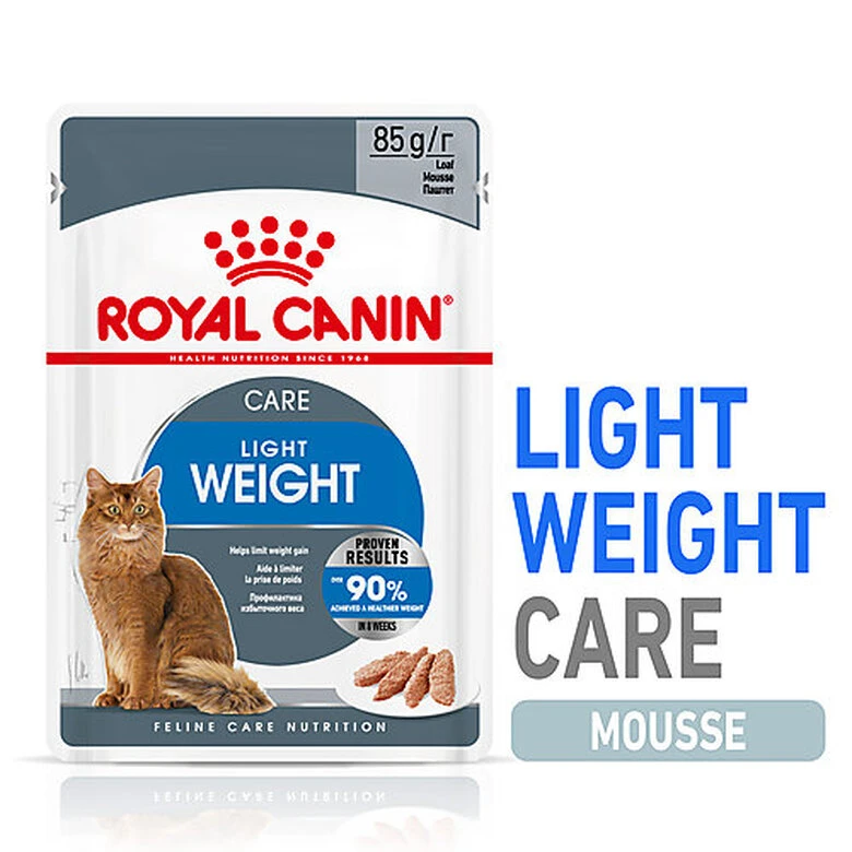 Royal Canin - Sachets Fraicheur Light Weight Care En Mousse Pour Chat - 12x85g 3 Royal Canin - Sachets Fraicheur Light Weight Care En Mousse Pour Chat - 12x85g