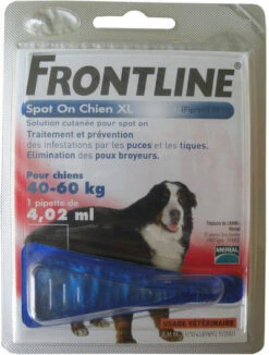 Frontline - Pipette Antiparasitaire Pour Chien De 40 à 60Kg - 4,02ml